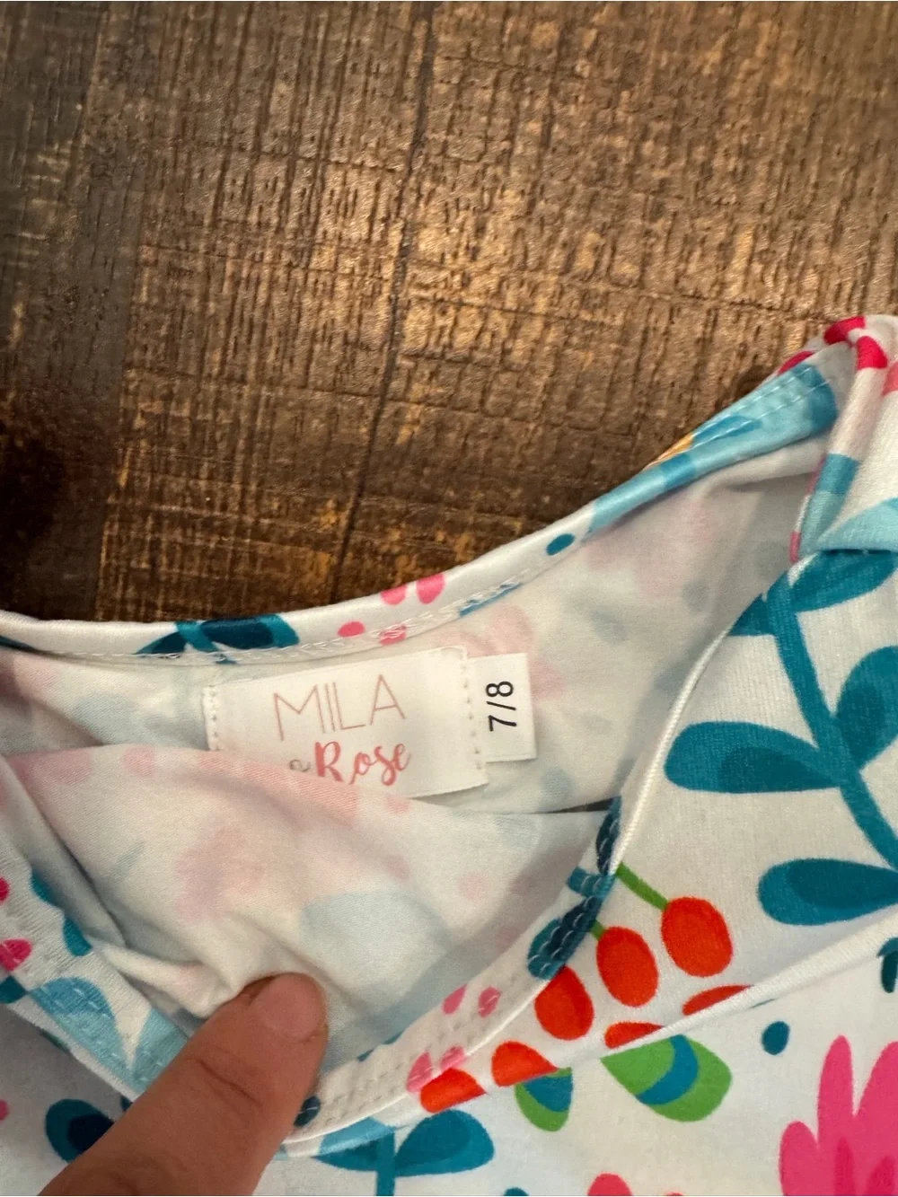 Mila & Rose SUNLIT GARDEN S/S POCKET TWIRL DRESS NWOT